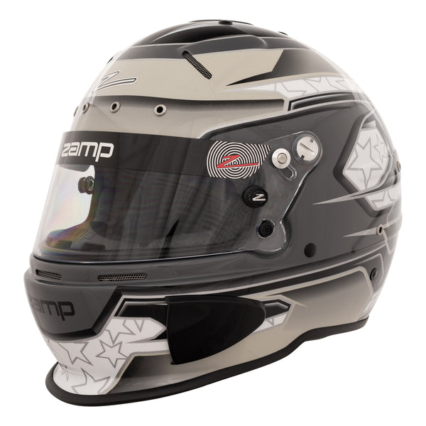 "Champion" Zamp RZ-70E Helmet - Upfitted with two-way communications, prism shield and more!!