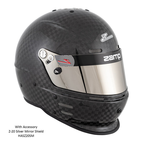 Zamp RZ-64C Large Weave Carbon Mix Helmet (SA2020)
