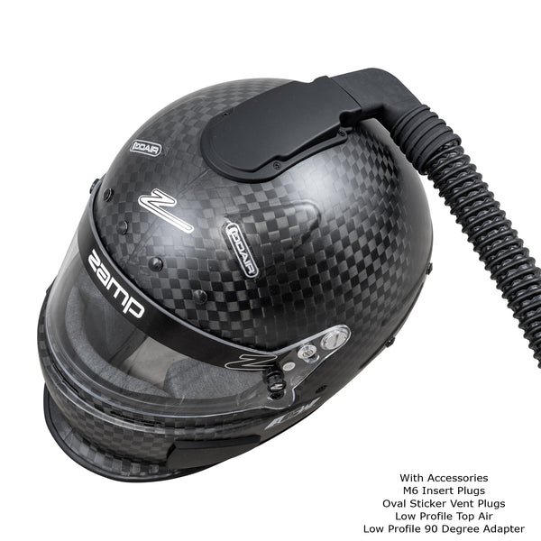 Zamp RZ-88O Matte Carbon, Open Cockpit, FIA 8860-2018 Helmet