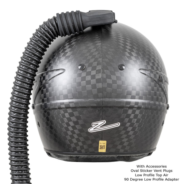 Zamp RZ-88O Matte Carbon, Open Cockpit, FIA 8860-2018 Helmet