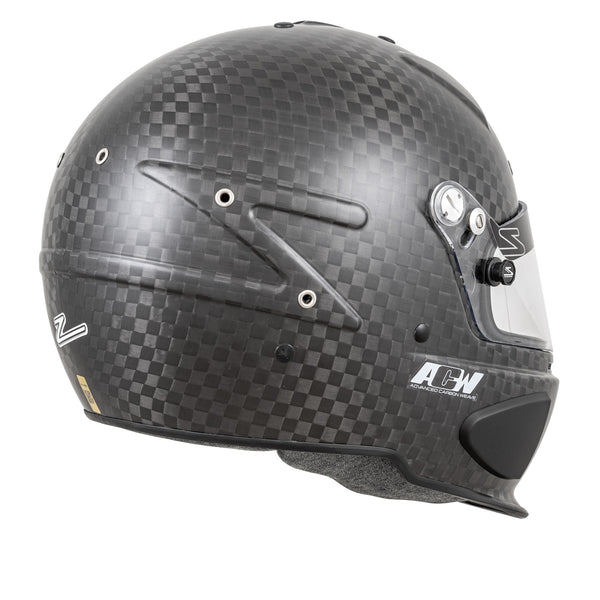 Zamp RZ-88O Matte Carbon, Open Cockpit, FIA 8860-2018 Helmet
