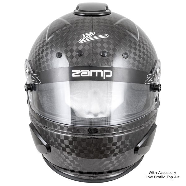 Zamp RZ-88O Matte Carbon, Open Cockpit, FIA 8860-2018 Helmet