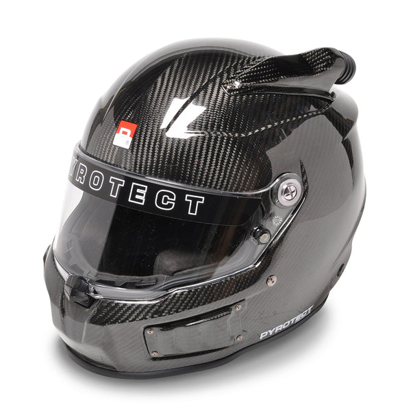 Pyrotect Pro Air Tri-Flow Carbon Fiber Full Face Helmet - Duckbill
