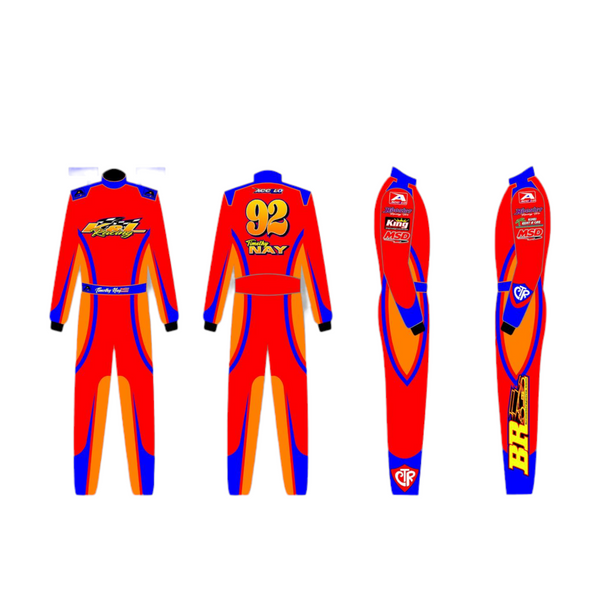 Champion Full Custom Racewear Bundle - Suit, Shoes, & Gloves